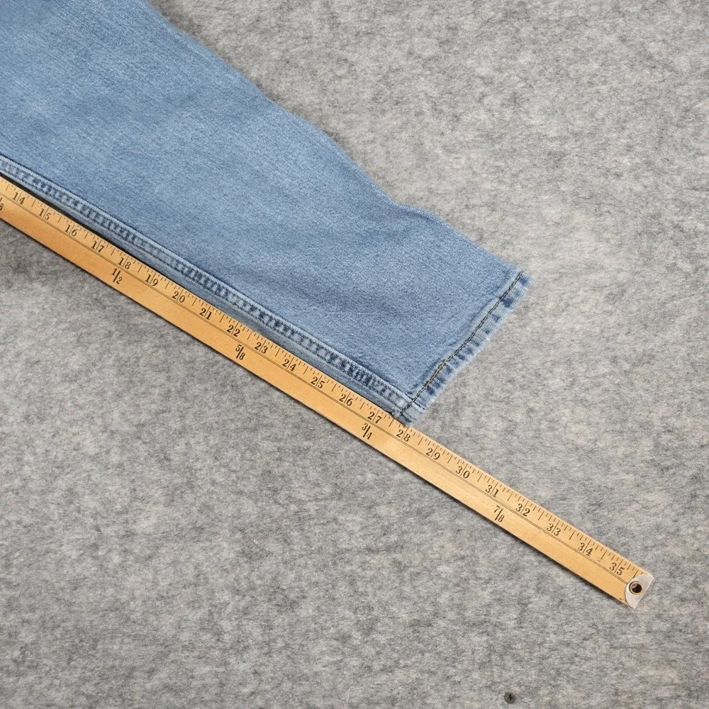 Levis Mens Light Blue 512 Slim Taper Stretch Denim Jeans 33x30 (Fits 33x28)